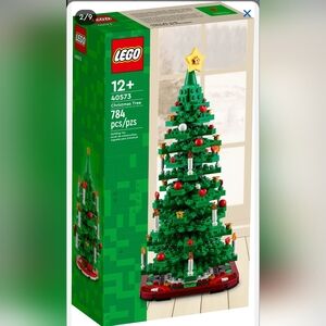 LEGO Festive Christmas Tree Set - Green and Red 40573